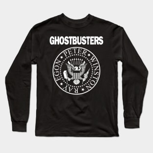 Cool Retro 80's Movies Ghost Sci-fi Paranormal Movie Punk Band Gift Long Sleeve T-Shirt